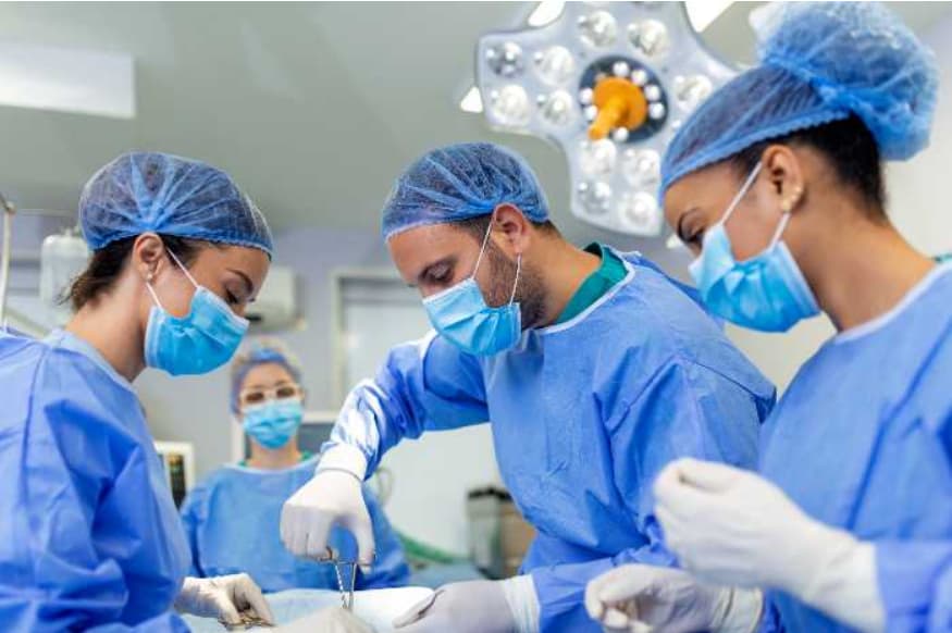 foto de cirurgia de hérnia de disco