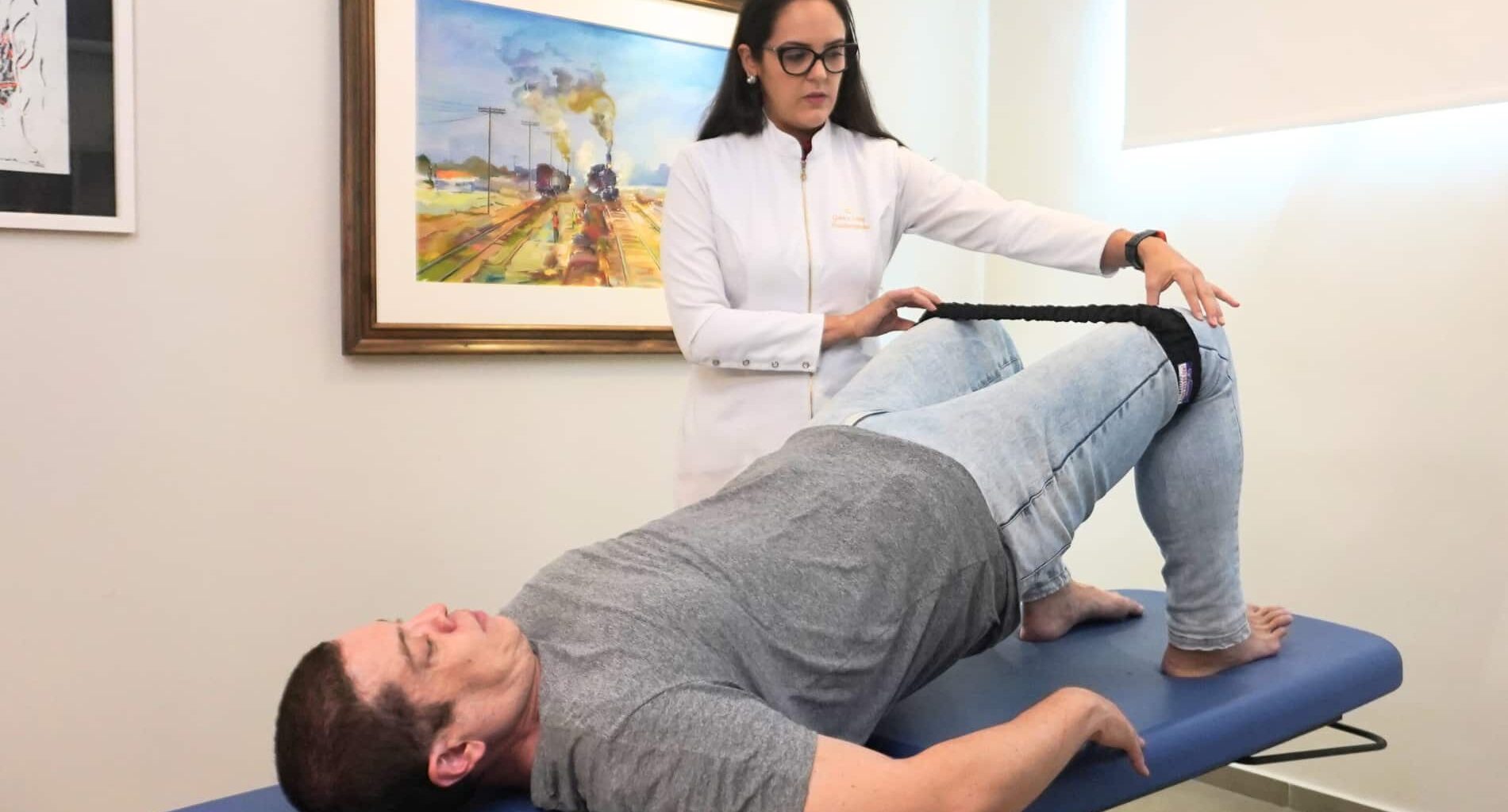 foto de fisioterapia para coluna vertebral