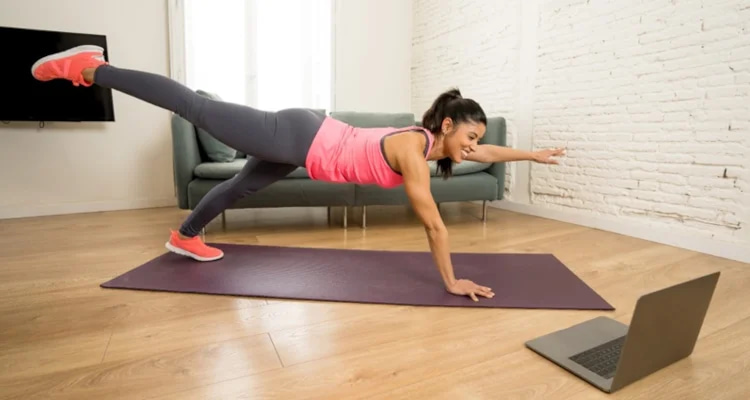 foto de exercícios para escoliose