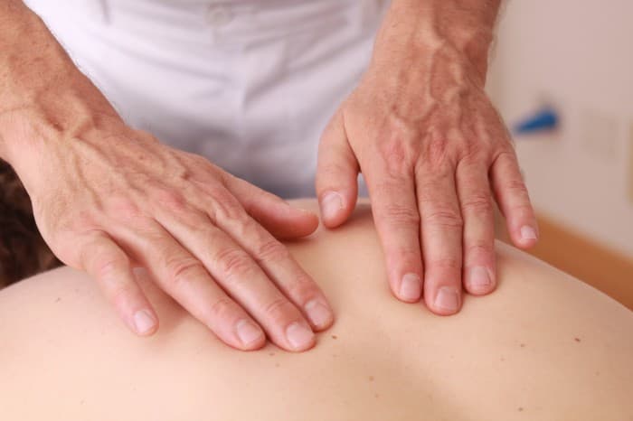 foto de terapia manual