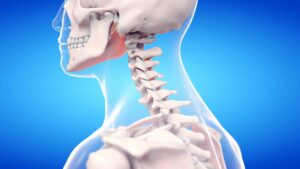 foto da coluna cervical