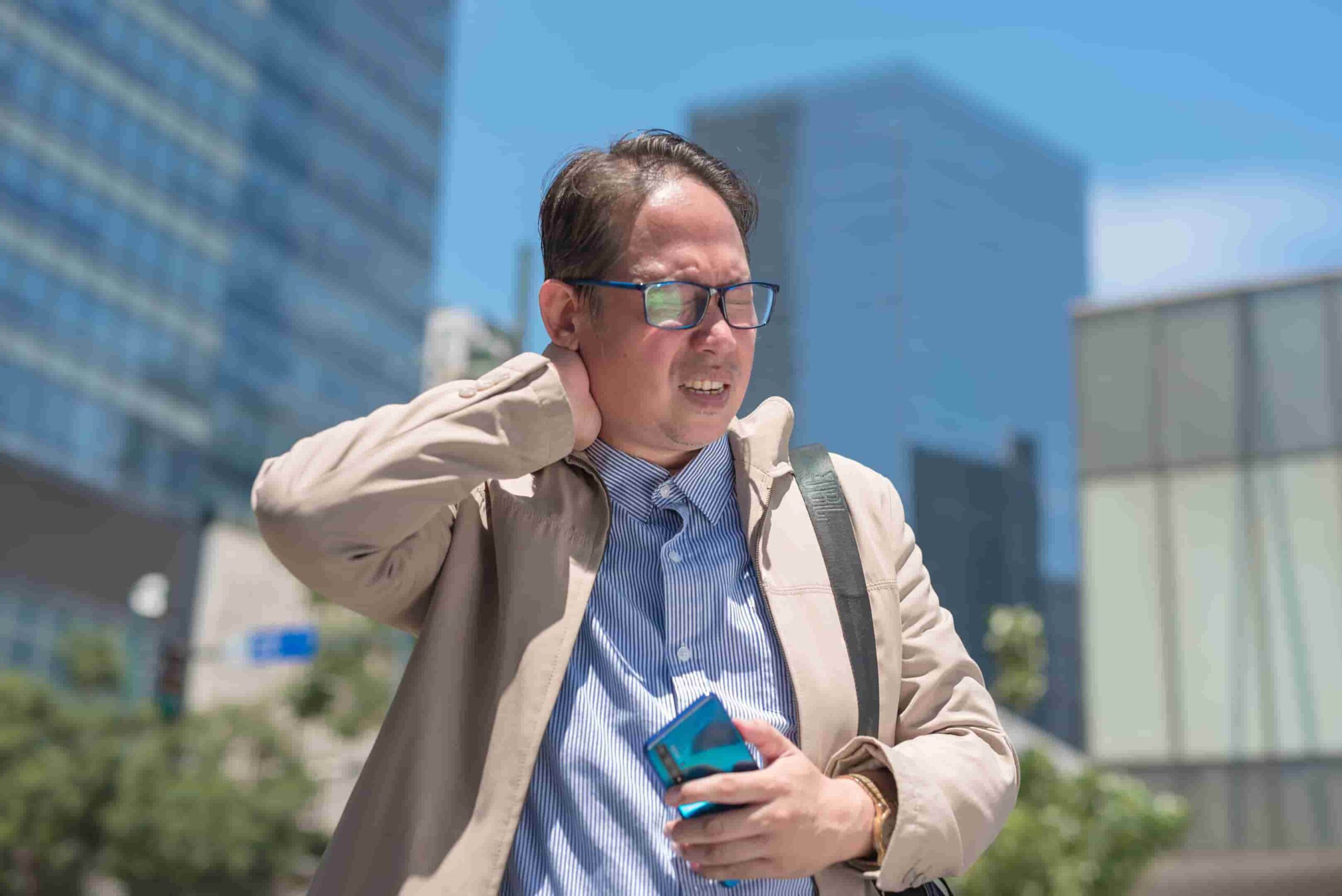 foto de bico de papagaio na cervical