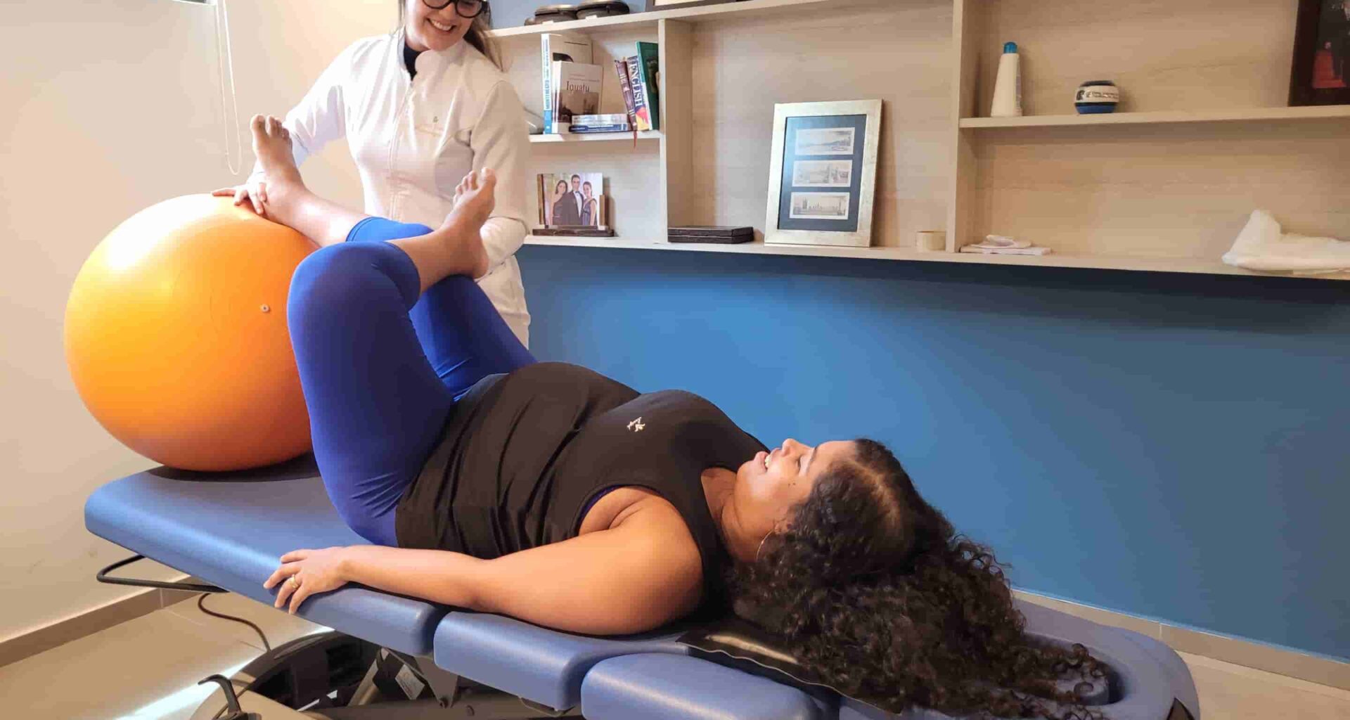 foto de clínica de fisioterapia