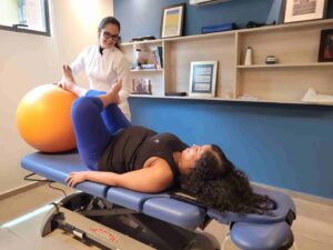foto de clínica de fisioterapia