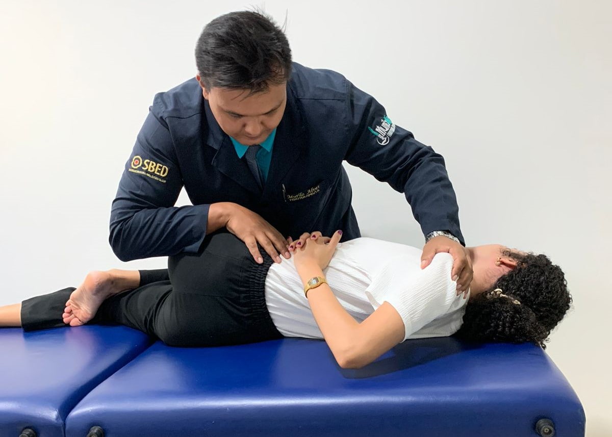 foto de clínica de fisioterapia