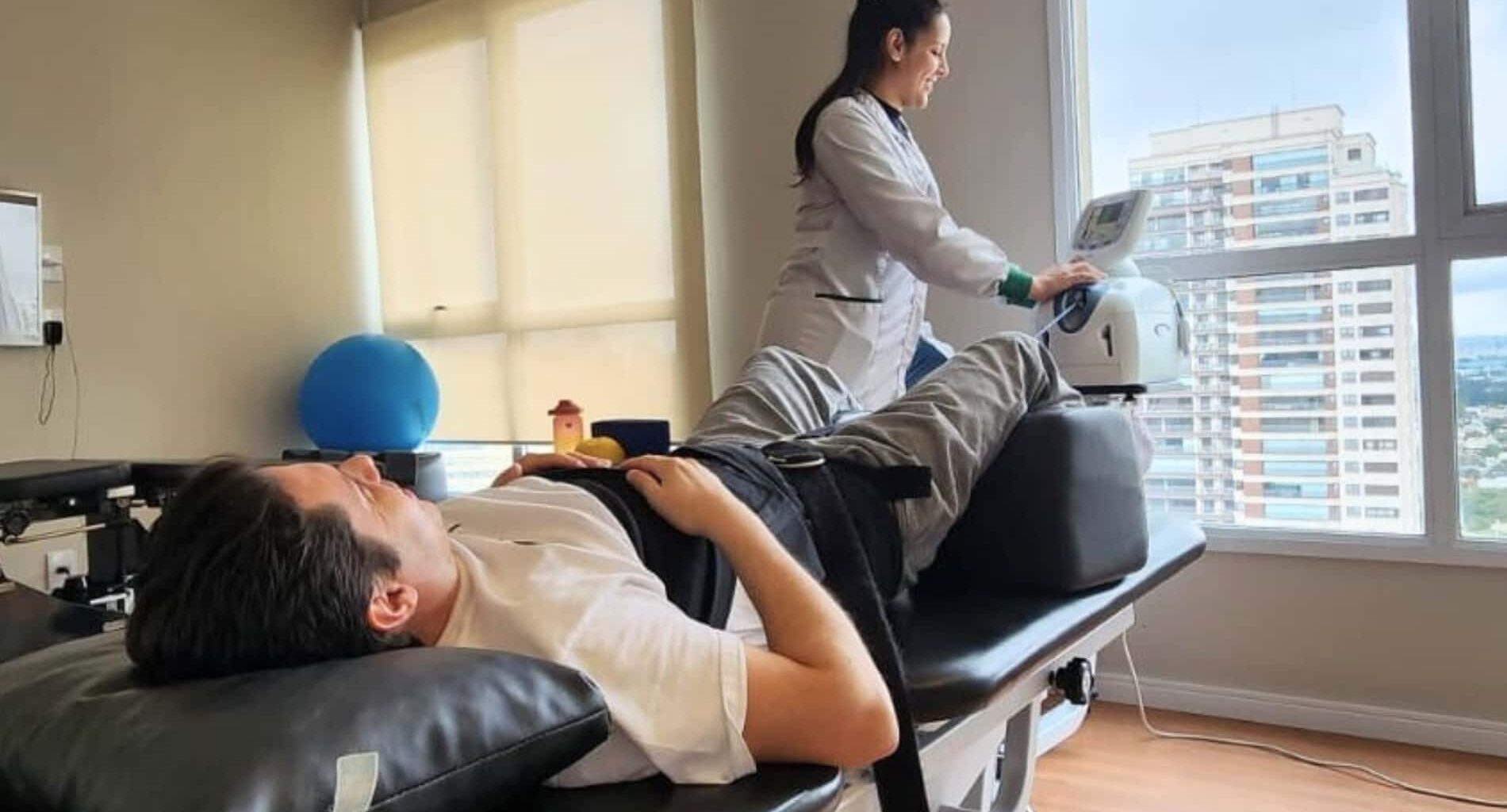 foto de tratamento da coluna