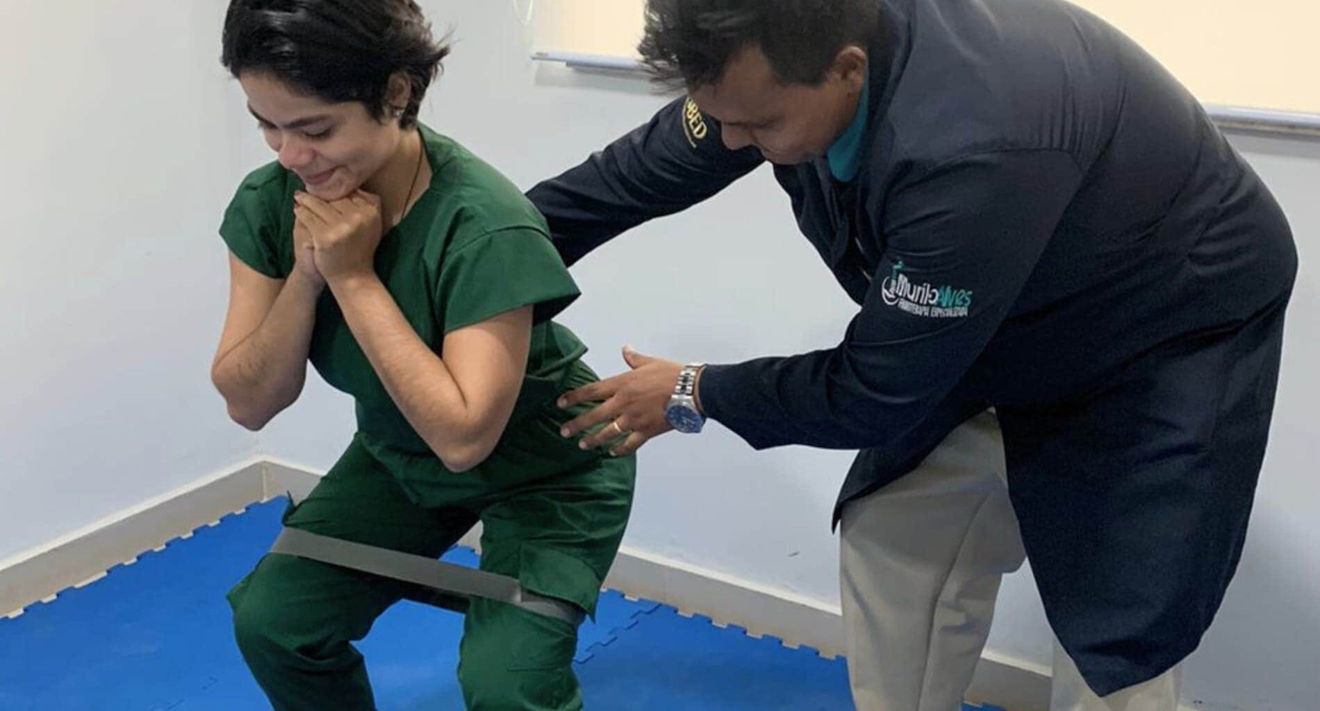 foto de compressão radicular lombar