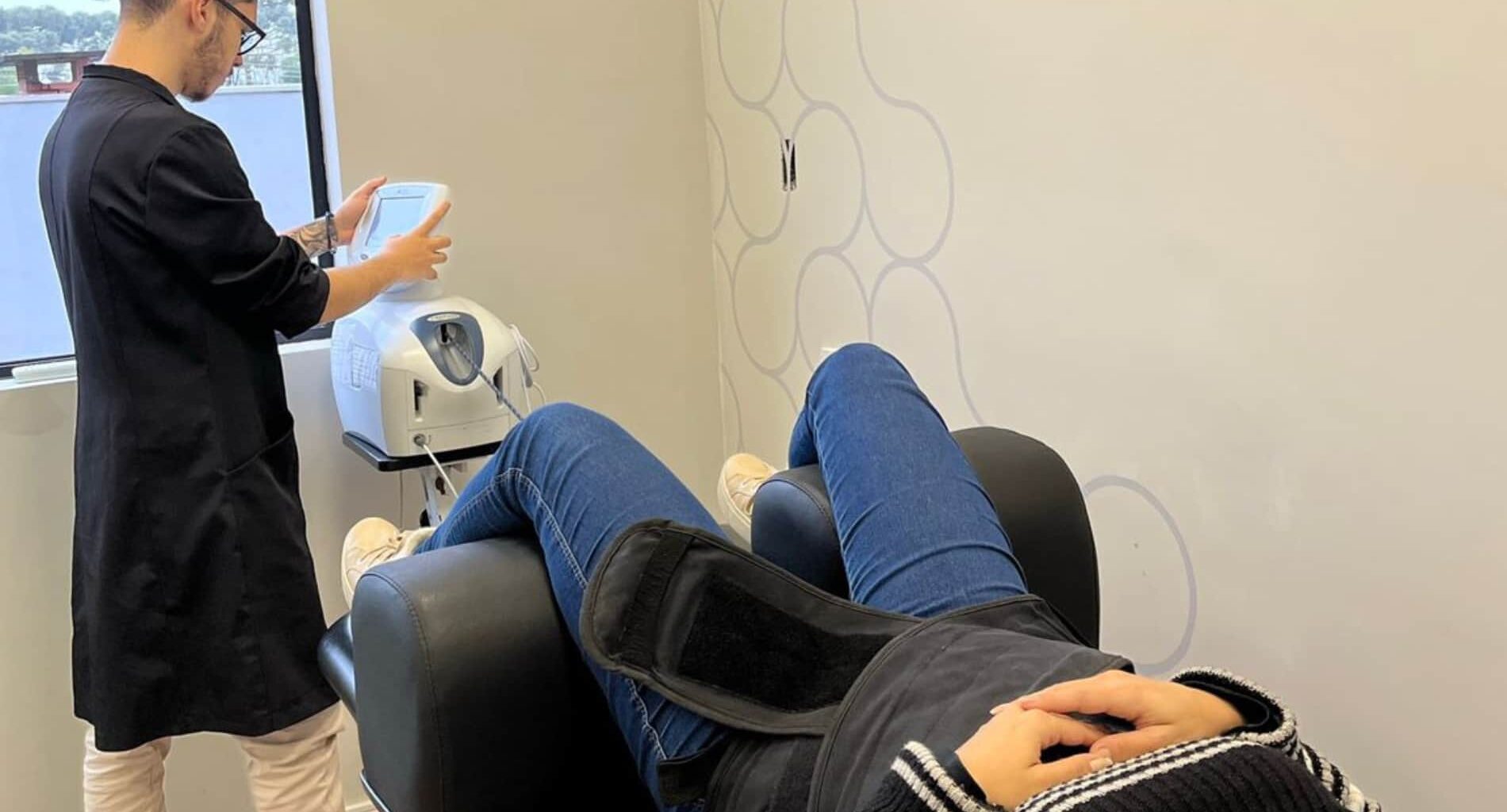 foto de tratamento fisioterapeutico