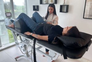 foto de fisioterapia na coluna