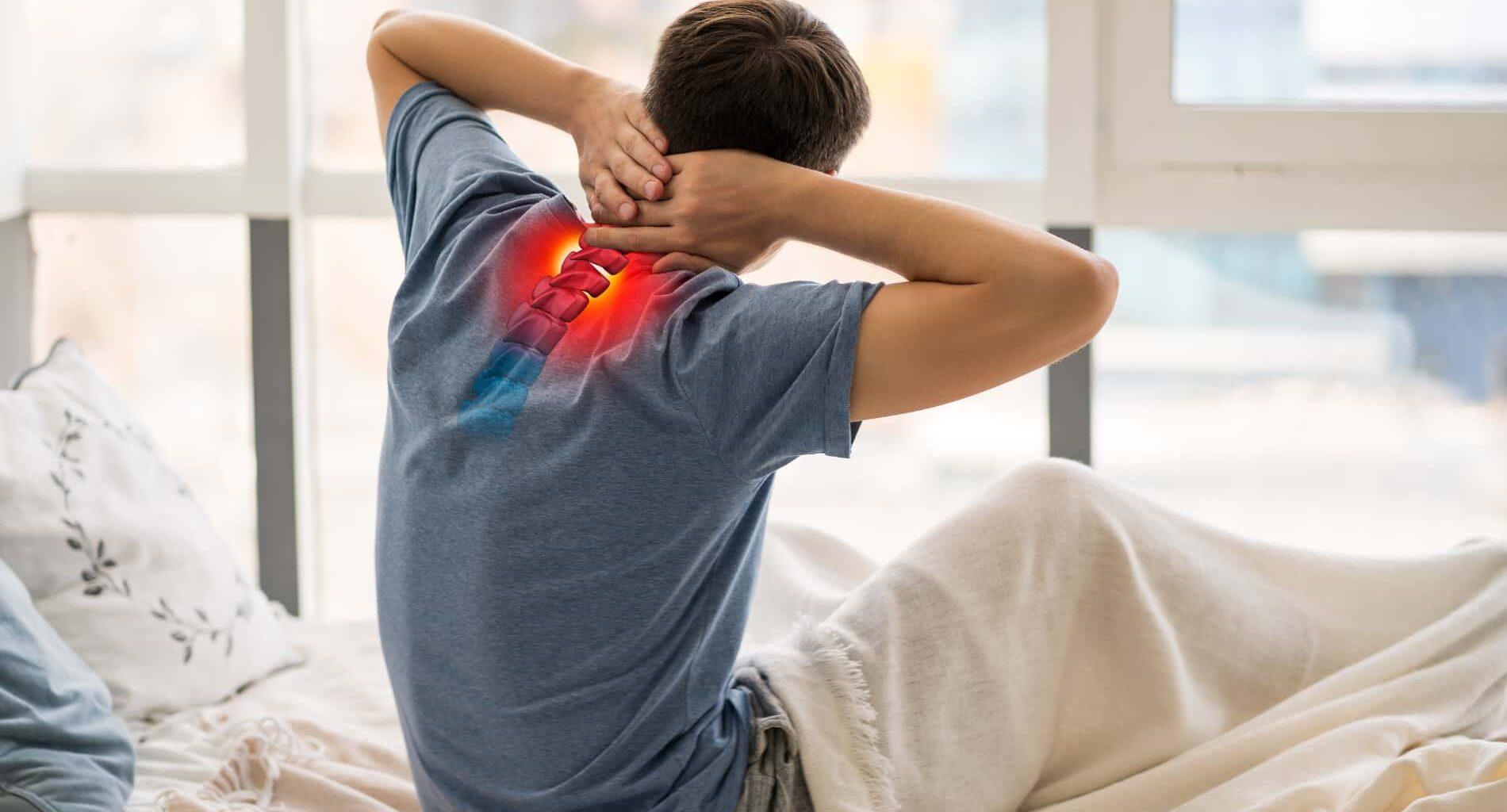 foto de cervical cervicalgia