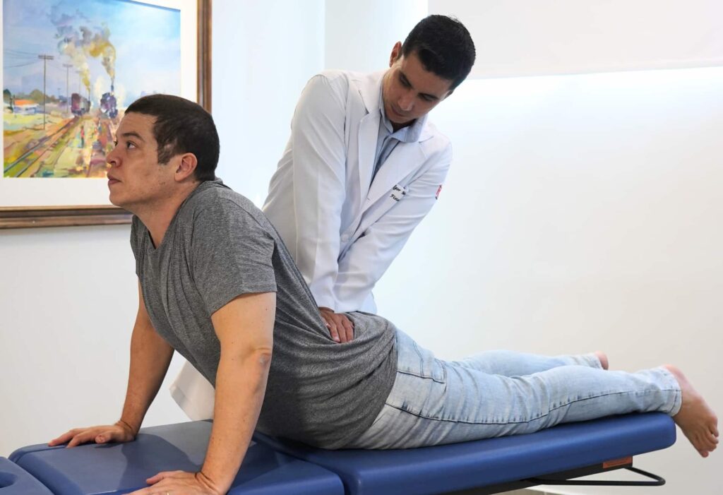 foto de tratamento para coluna