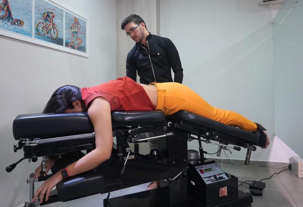 foto de como o itc vertebral trata a coluna